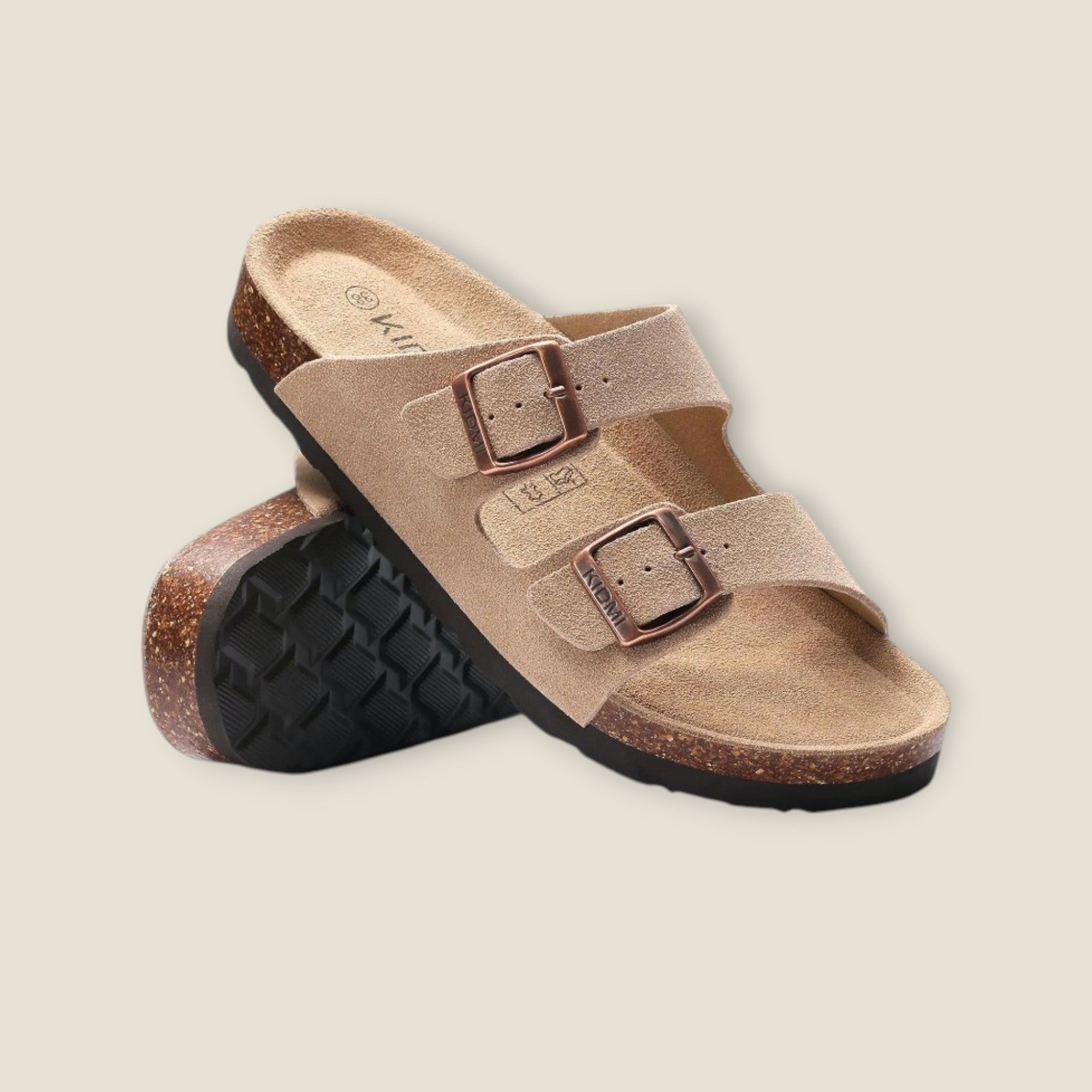 Sandalias "Essential Comfort" - Soporte Anatómico y Doble Hebilla