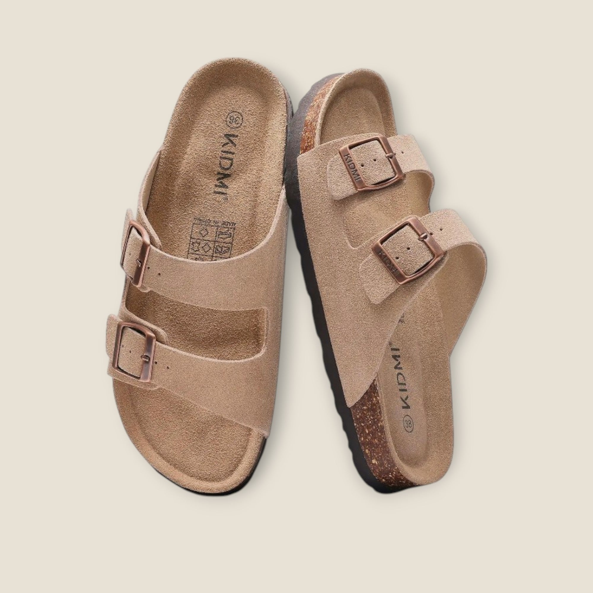 Sandalias "Essential Comfort" - Soporte Anatómico y Doble Hebilla