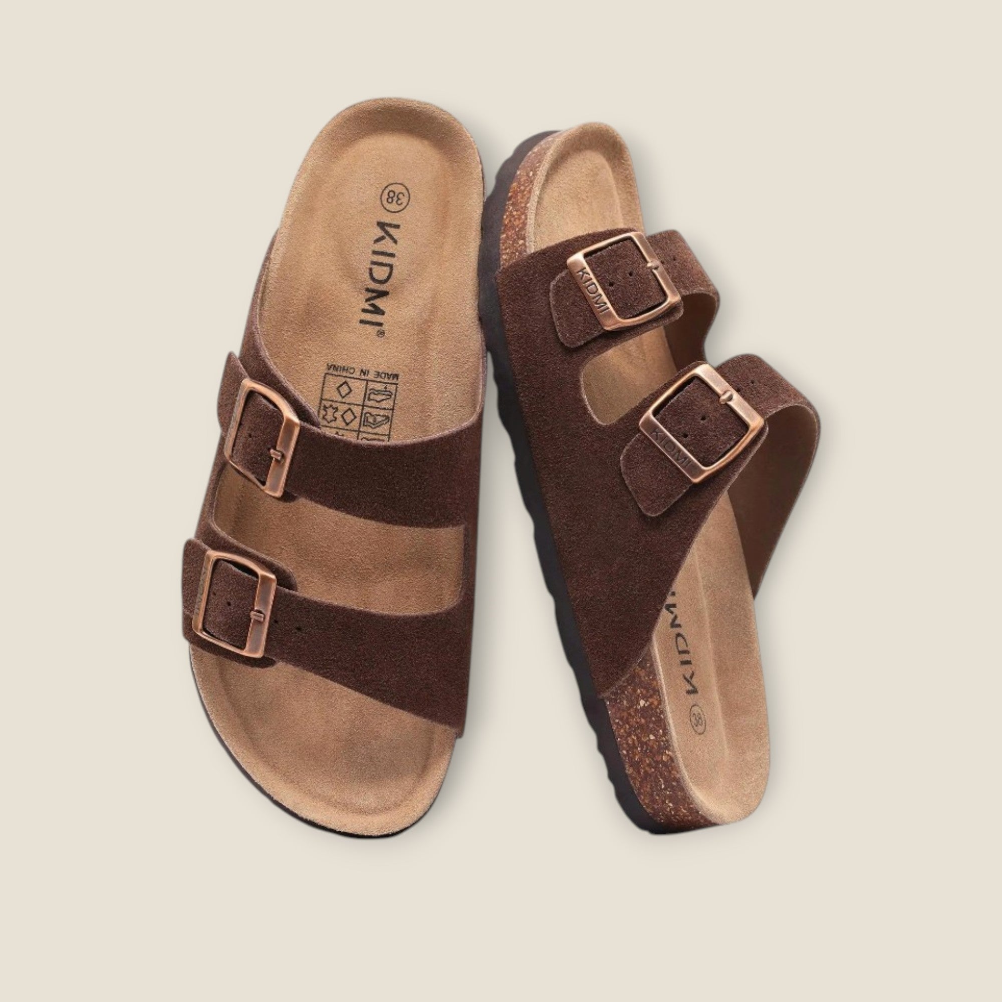 Sandalias "Essential Comfort" - Soporte Anatómico y Doble Hebilla