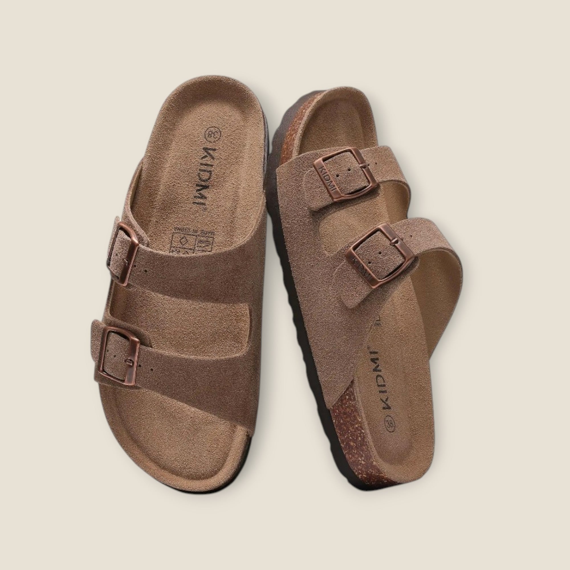Sandalias "Essential Comfort" - Soporte Anatómico y Doble Hebilla