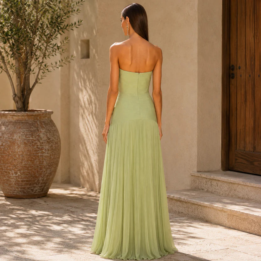 Vestido Aria™ | Elegancia Sofisticada que Estiliza con Delicadeza