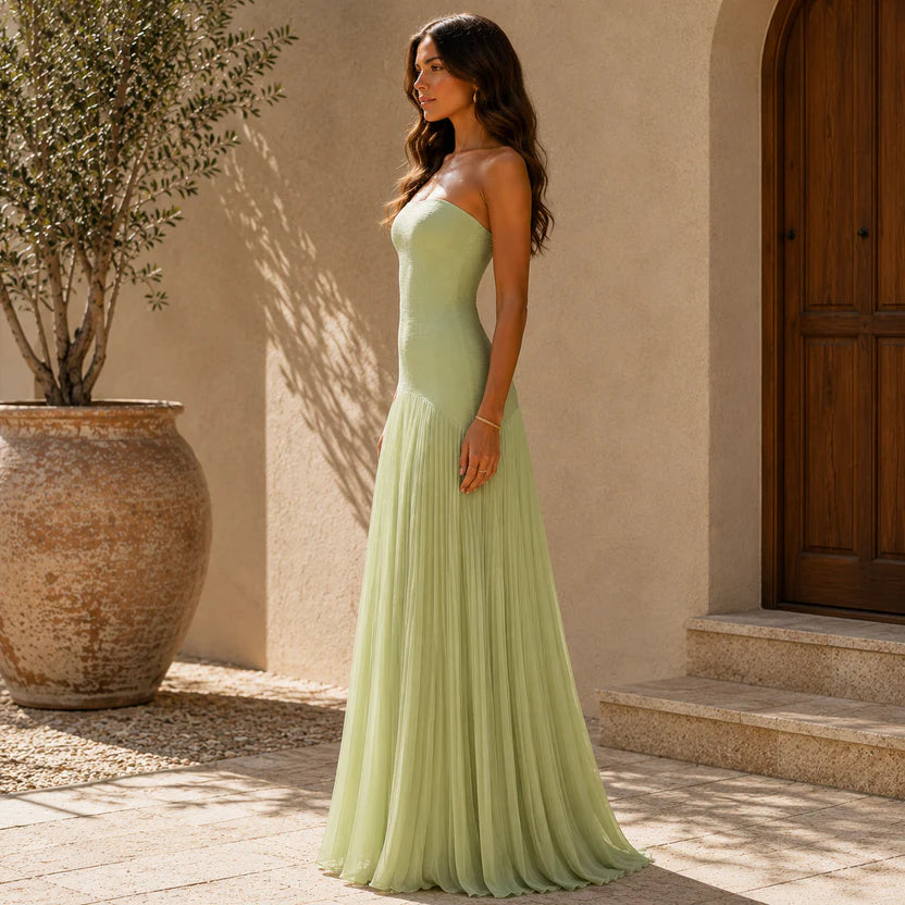 Vestido Aria™ | Elegancia Sofisticada que Estiliza con Delicadeza