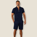 Conjunto Polo con Cremallera y Pantalón Deportivo