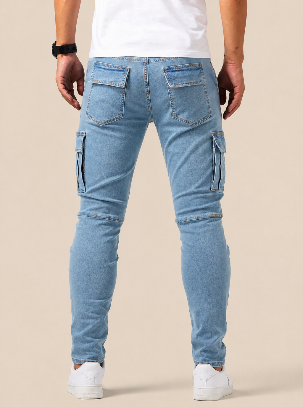 Aria | Vaqueros Cargo Modernos