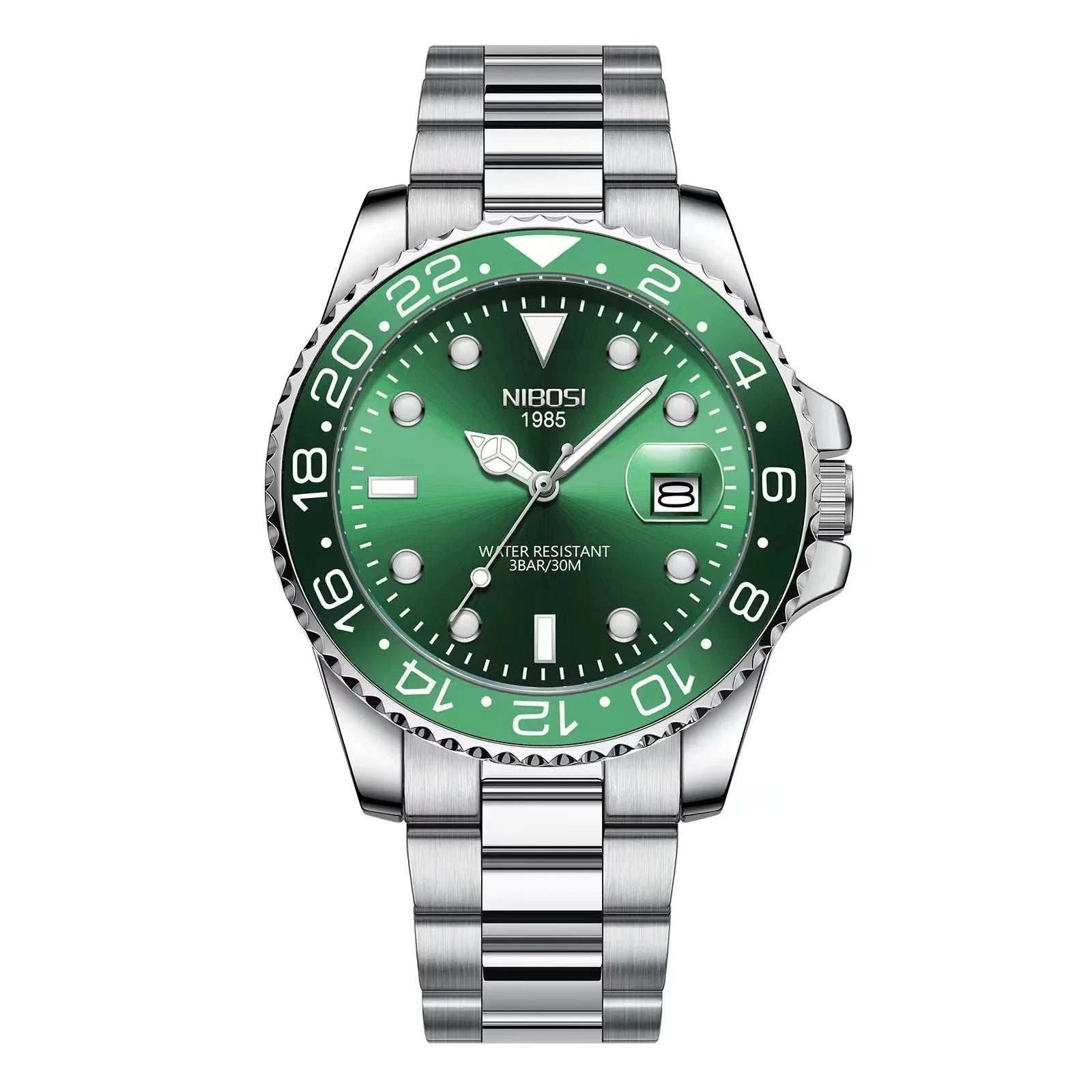 Reloj Aria Navigator - Bisel Giratorio y Acero