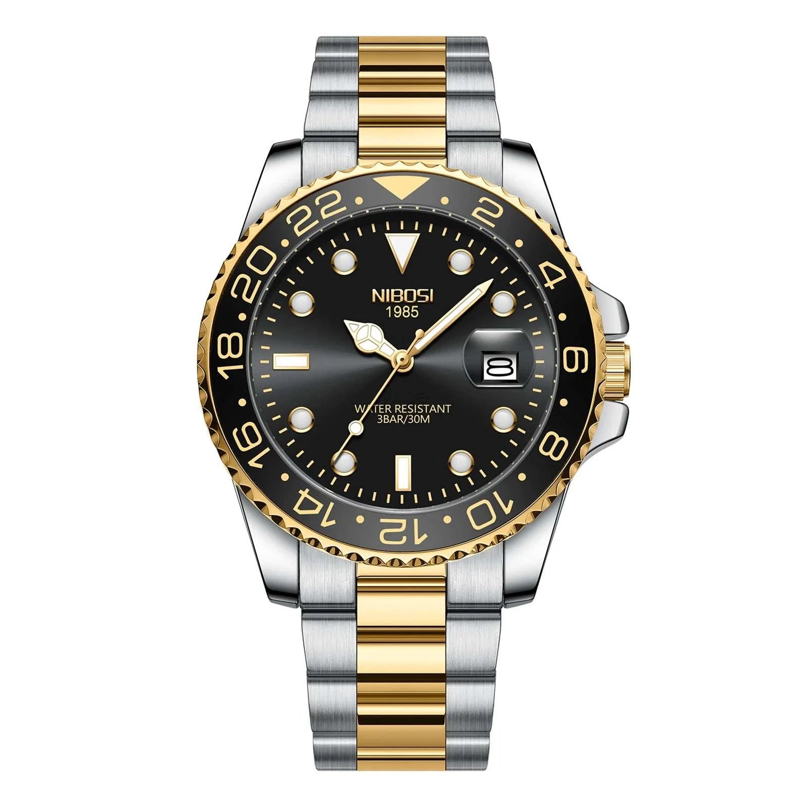 Reloj Aria Navigator - Bisel Giratorio y Acero