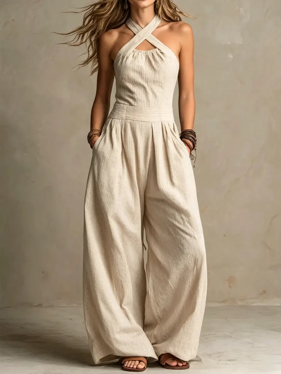 Aria | Mono Elegante Escote Cruzado